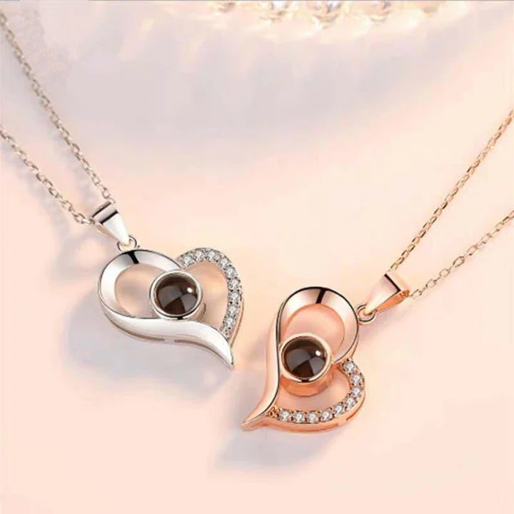 Collar Te amo Proyeccion CaJA REGALO