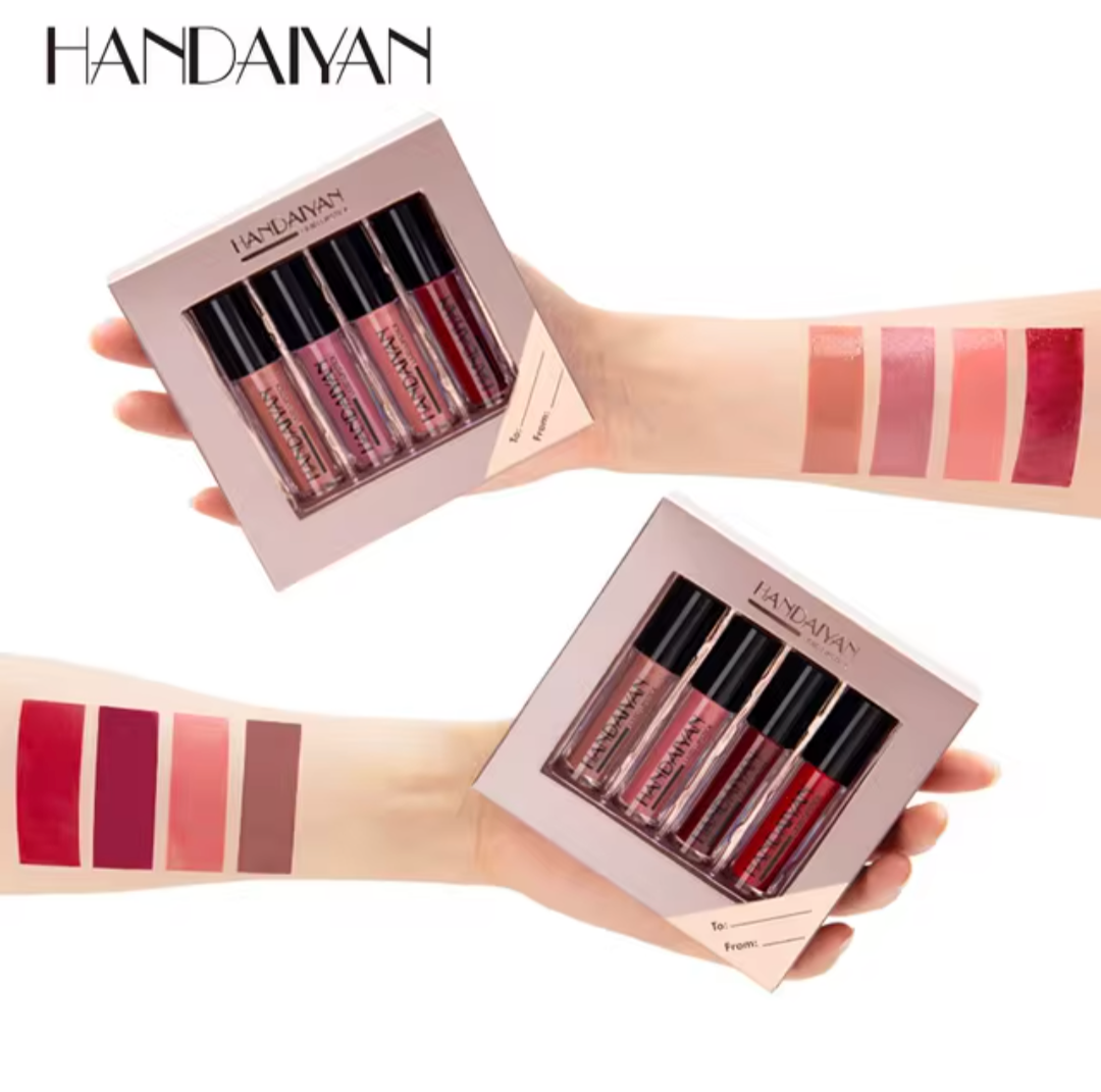 SET DE LABIALES HANDAIYAN x4 UND
