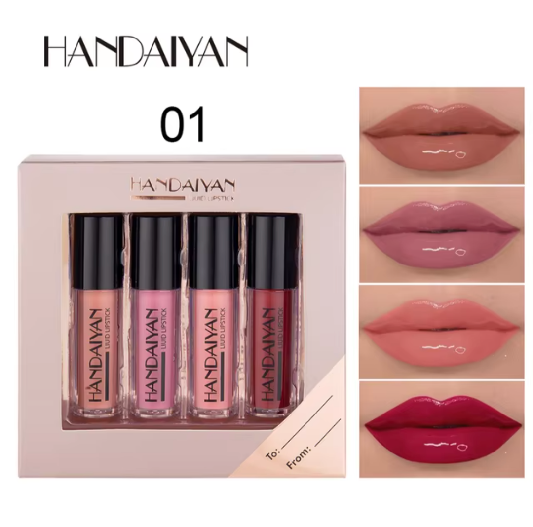 SET DE LABIALES HANDAIYAN x4 UND