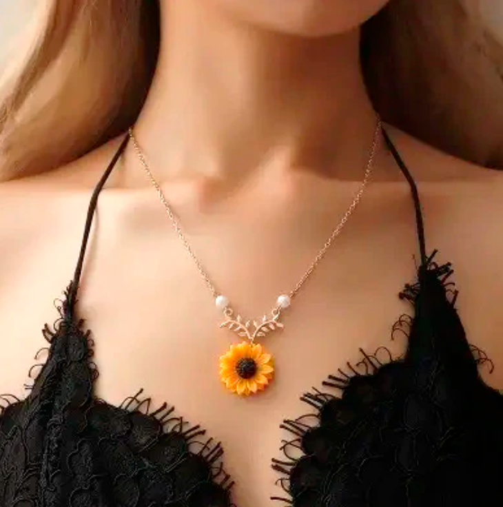 EXCLUSIVO!! COLLAR LUZ GIRASOL