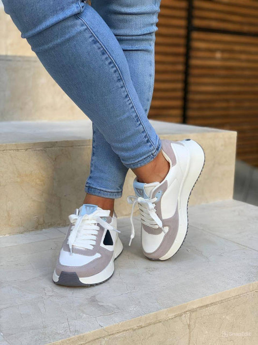 Tenis casual de mujer Vale Blanco